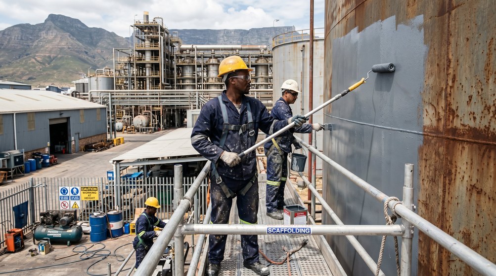 Professional warehouse painting contractors in Simon's Town - Southern Peninsula industrial specialists